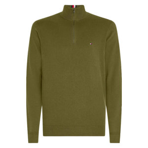 Tommy Hilfiger Quarter-Zip Signature Tape Jumper